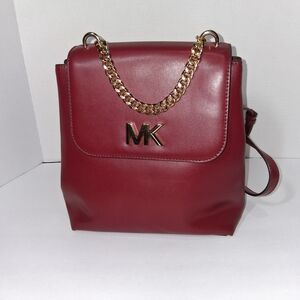 MICHAEL Michael Kors Maroon Mott Backpack